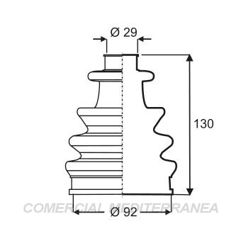 FUELLES DE TRANSMISION JAIME SERRAT RENAULT R9 (85-97) - R11 (85-95)- (RU