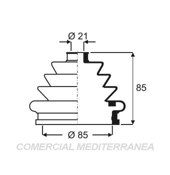 FUELLES DE TRANSMISION JAIME SERRAT FORD ESCORT (96-03) GALAXY (92-96) -