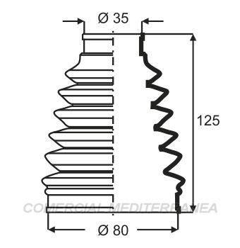 FUELLES DE TRANSMISION JAIME SERRAT RENAULT CLIO 2 (00..) - EXPRESS (91-03)