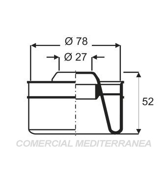 FUELLES DE TRANSMISION JAIME SERRAT FIAT 600 (CON RETEN Y PORTARETEN ) -