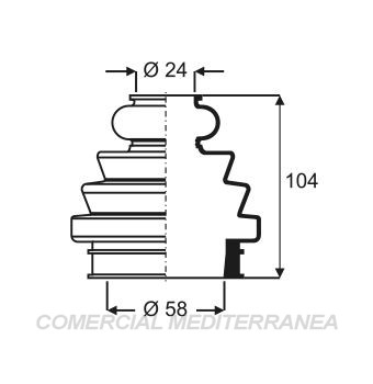 FUELLES DE TRANSMISION JAIME SERRAT FORD ESCORT (...03) - GALAXY (92-97) -