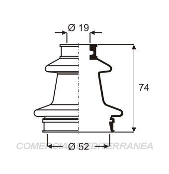 FUELLES DE TRANSMISION JAIME SERRAT FORD SIERRA 1.6 (...92) -(RUEDA - DIF)