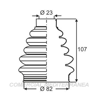 FUELLES DE TRANSMISION JAIME SERRAT FORD ECOSPORT (03...) - FOCUS (99-12) /