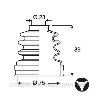 FUELLES DE TRANSMISION JAIME SERRAT FORD ECOSPORT (02...) - FOCUS (99-12)