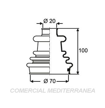 FUELLES DE TRANSMISION JAIME SERRAT FORD COURRIER (97-11) - FIESTA (94-99)