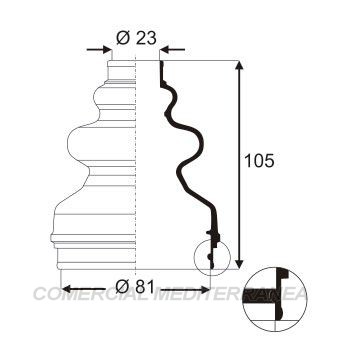 FUELLES DE TRANSMISION JAIME SERRAT CITROEN BX (90-93) / FIAT DUCATO (99.