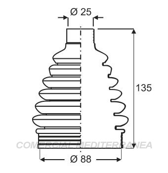 FUELLES DE TRANSMISION JAIME SERRAT CHEVROLET S10 (96...) - FIAT DUCATO (9