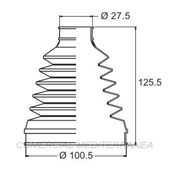 FUELLES DE TRANSMISION JAIME SERRAT CHEVROLET BLAZER (96-10) - S10 (96..)