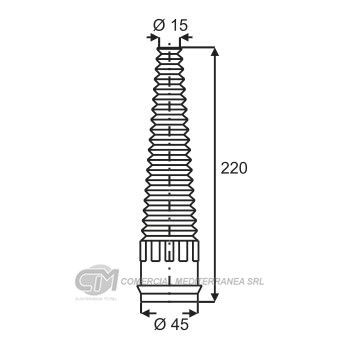 FUELLES DE SUSPENSION JAIME SERRAT DEL. RENAULT SCENIC 2 (02-12)