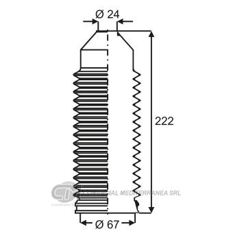 FUELLES DE SUSPENSION JAIME SERRAT DEL. VOLKSWAGEN GOL (02..) - GOL COUNTRY