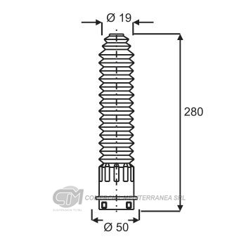 FUELLES DE SUSPENSION JAIME SERRAT DEL. RENAULT R19 (88-00) / R21 (86-9