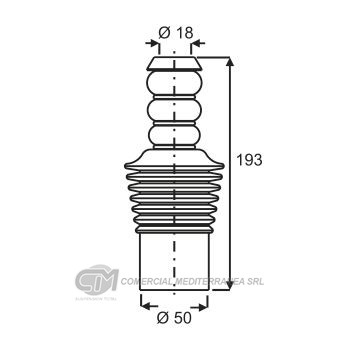 FUELLES DE SUSPENSION JAIME SERRAT DEL. RENAULT CLIO 2 (00..) / DUSTER (11..