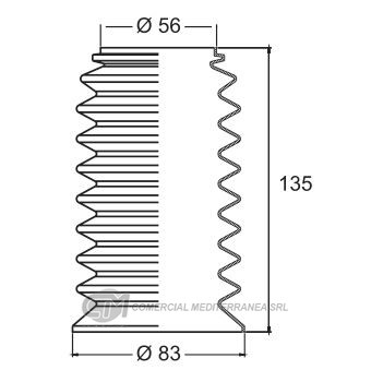FUELLES DE SUSPENSION JAIME SERRAT DEL. MERCEDES BENZ CLASSE A (00..)