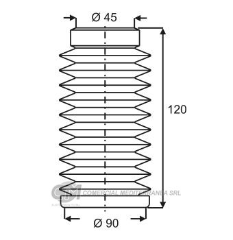 FUELLES DE SUSPENSION JAIME SERRAT DEL. VOLKSWAGEN GOLF (94-99)