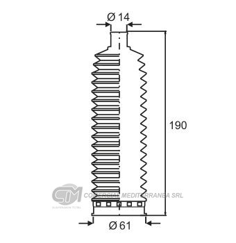 FUELLES DE DIRECCION JAIME SERRAT RENAULT DUSTER (11..) OROCH (17..)- MATER