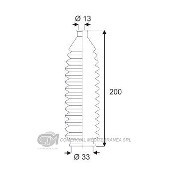 FUELLES DE DIRECCION JAIME SERRAT FORD ESCORT (88 ..) - (MECANICA) - (IZQ