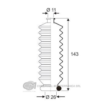 FUELLES DE DIRECCION JAIME SERRAT CITROEN 2CV - 3CV - AMI 8 - MEHARI - (M