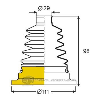 KIT DE TRANSMISION JAIME SERRAT VOLKSWAGEN. AMAROK (10..) - PASSAT (95..