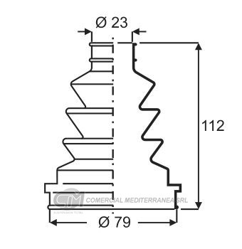 KIT DE TRANSMISION JAIME SERRAT CHEVROLET CORSA 2 (02-11) - ZAFIRA (0