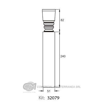 KIT DE SUSPENSION JAIME SERRAT TRAS. FORD FOCUS (08..)