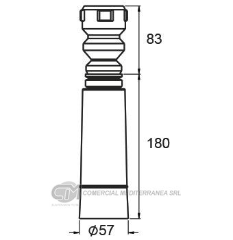 KIT DE SUSPENSION JAIME SERRAT TRASERO VOLKSWAGEN VENTO 118MM (08..)