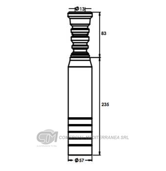 KIT DE SUSPENSION JAIME SERRAT TRASERO PEUGEOT 408 (11...) - 308 (09..