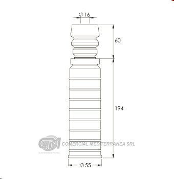 KIT DE SUSPENSION JAIME SERRAT TRAS. NISSAN MARCH (12..) - VERSA (13..)