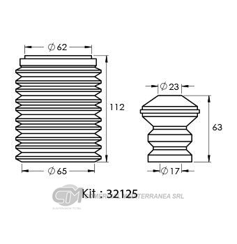 KIT DE SUSPENSION JAIME SERRAT DELANTERO TOYOTA COROLLA (98-02)