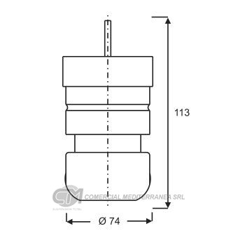 TOPES DE SUSPENSION JAIME SERRAT TRAS. FIAT FIORINO (87..)