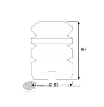 TOPES DE SUSPENSION JAIME SERRAT DEL. FORD COURRIER (97-11) - KA 1.0 (