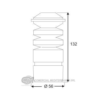 TOPES DE SUSPENSION JAIME SERRAT TRAS. FORD ESCORT XR3 (96-03) / VOLKS