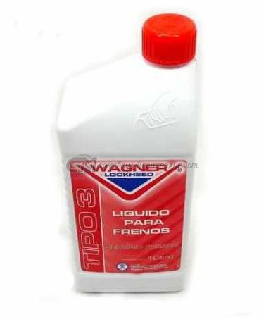 LIQUIDOS PARA FRENOS TIPO 3 - DOT 3 - SERVICIO PESADO 5 LITRO