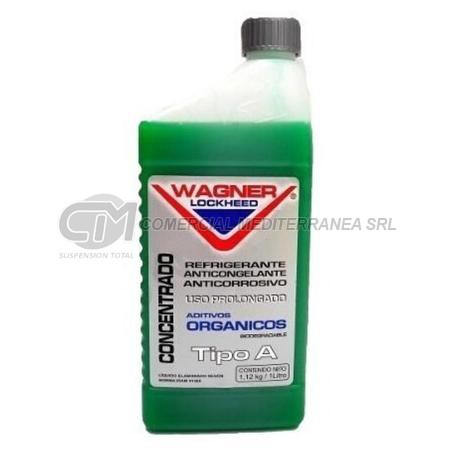 ANTICONGELANTE  REFRIG.Y ANTICORR.ORGANI COLOR VERDE 500 CC