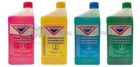 ANTICONGELANTE  REFRIG.Y ANTICORR.CONCEN PACK COMBINADO - 3 X 1 LTS. DE CADA COLO