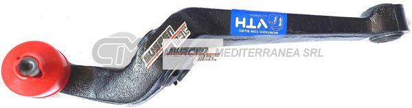 BRAZO PEUGEOT 205-CITROEN C15 IZQ. CON ROTULA  (NACIONAL) SUSPENMEC