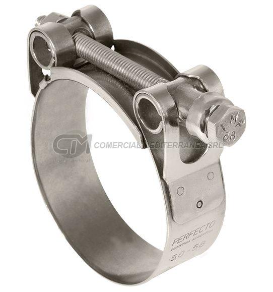 ABRAZADERA SUPER PRESION AC.INOX. AN.15MM 23-28