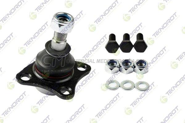 FIAT PALIO SIENA 96/00 INFERIOR PIVOTE 13 MM MODELO VIEJO CO ROTULA DE SUSPENSION TEKNOROT