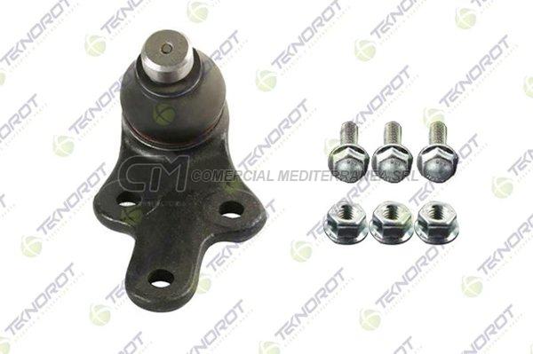 FORD FOCUS III 13/.. INFRERIOR DERECHA PIVOTE 21 MM ROTULA DE SUSPENSION TEKNOROT