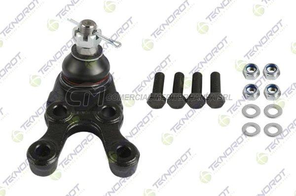 MITSUBISHI MONTERO 90/.. INFERIOR DERECHA PIVOTE Diam:19,45 ROTULA DE SUSPENSION TEKNOROT