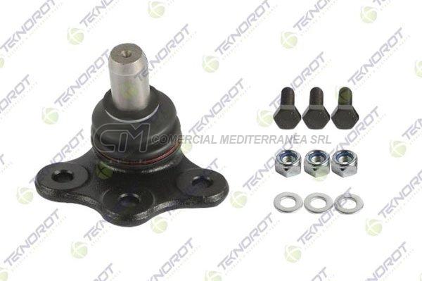 CHEVROLET ASTRA VECTRA ZAFIRA 96/.. INFERIOR PIVOTE 18 MM ROTULA DE SUSPENSION TEKNOROT