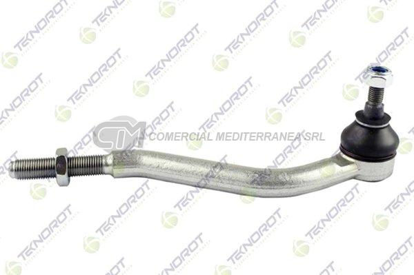 PEUGEOT P405 91/.. DERECHO LARGO: 230 MM ROSCA MACHO 14X1.5 EXTREMO DE DIRECCION TEKNOROT