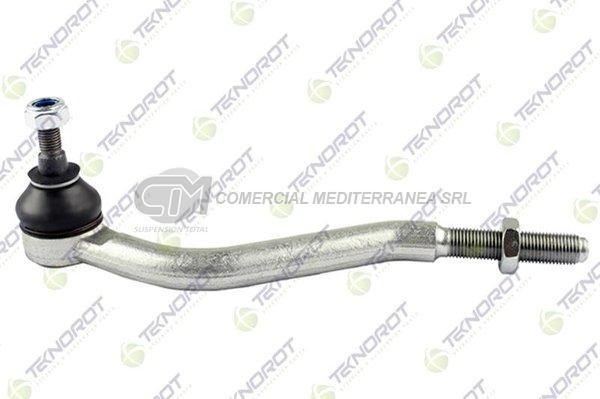 PEUGEOT P405 91/.. IZQUIERDO LARGO: 230 MM ROSCA MACHO 14X1. EXTREMO DE DIRECCION TEKNOROT