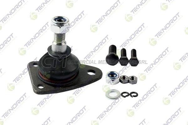RENAULT R18 FUEGO SUPERIOR 3 AGUJEROS - PIVOTE 14.3 MM ROTULA DE SUSPENSION TEKNOROT