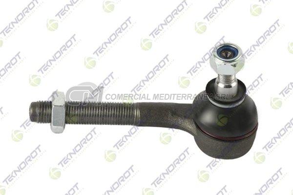 RENAULT R19 92/.. DERECHO LARGO: 115 MM ROSCA MACHO 14X1.5 EXTREMO DE DIRECCION TEKNOROT