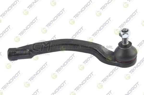 RENAULT MEGANE II 05/.. DERECHO LARGO: 212 MM ROSCA HEMBRA 1 EXTREMO DE DIRECCION TEKNOROT