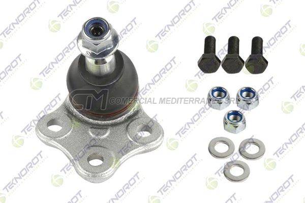 RENAULT MEGANE III FLUENCE SCENIC 07/.. PIVOTE 17.3MM ROTULA DE SUSPENSION TEKNOROT
