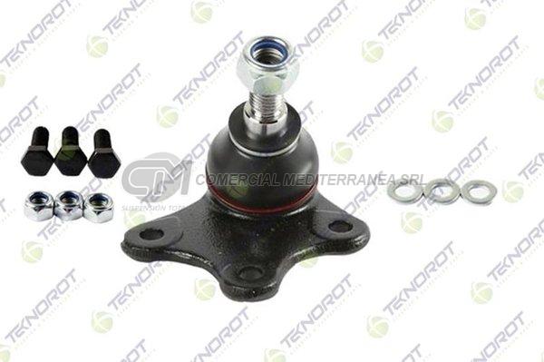 VW WV FOX 04/07 SURAN 06/.. INFERIOR IZQUIERDA PIVOTE 14.9 M ROTULA DE SUSPENSION TEKNOROT