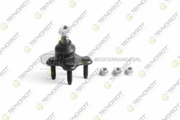 VW GOL POWER GOL TREND VOYAGE FOX SURAN SAVEIRO UP 10/.. DER ROTULA DE SUSPENSION TEKNOROT