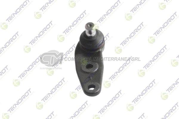 VW GOL SAVEIRO 97/... INFERIOR DERECHA PIVOTE 17 MM DIRECCIO ROTULA DE SUSPENSION TEKNOROT