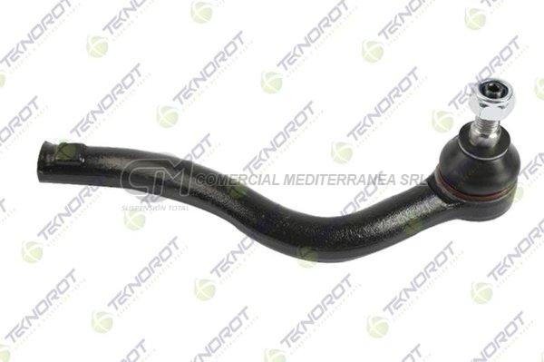 VW SHARAN EXTREMO CURVO DERECHO - LARGO 220 MM - ROSCA HEMBR EXTREMO DE DIRECCION TEKNOROT